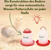 4 Stück Futterautomat Hühner + Hühnertränke im Set Produktbild-Vorschau 8