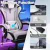 JOIEYOU Massagestoelen voor gaming, 360° draaibare Productafbeelding-voorbeeld 3