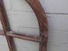 Fenster Sprossenfenster Bilderrahmen halbrund Wanddeko Holz Produktbild-Vorschau 4