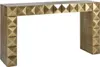 Casa Padrino Luxus Konsole Gold 137,5 x 39 x H. 76 cm - Produktbild-Vorschau 1