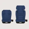 Two blue car seats are shown side-by-side against a plain background. The seat on the right has its headrest extended higher than the seat on the left. Náhled obrázku produktu