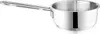 A stainless steel saucepan with a long handle is shown against a white background. Produktbild-Vorschau