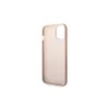 A pink iPhone case is shown against a white background. Voir les images du produit