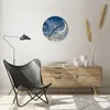 Wanduhr - Rund - Glasuhr - himmel stern - 40x40cm - Produktbild-Vorschau 6