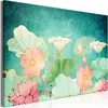Vlies Leinwandbild - Fairytale Flowers (1 Part) Wide 30x20 Produktbild-Vorschau 1