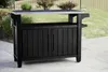 Keter BBQ-Grilltisch 2-türig graphit, 134 cm x 52 cm x 90 Produktbild-Vorschau 16