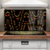 Coloray Küchenrückwand 100x50 Spritzschutz aus Glas - Produktbild-Vorschau 2