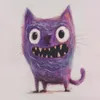 ArtUniverse Leinwandbild Purple Monster 40 x 40 cm Produktbild-Vorschau 1