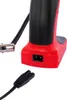 A close-up view of the power connection port and cable of a portable air compressor. Produktbild-Vorschau