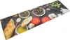 Tapis de cuisine lavable impression vin dîner 45x150 cm Voir les images du produit 1