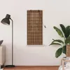 vidaXL Roleta z zasłonami brązowa 60 x 160 cm bambusowa Podgląd zdjęcia produktu 3