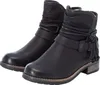 Rieker  Damenschuhe Stiefeletten Reißverschluss Schwarz Productafbeelding-voorbeeld 67