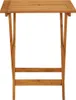 vidaXL 3-tlg. Bistro-Set Beige Polypropylen und Massivholz Produktbild-Vorschau 6