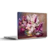 MuchoWow® Laptop Aufkleber Sticker Cover Ölfarbe - Flieder Produktbild-Vorschau 1