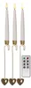 Star Trading 003-44 Candele a stelo LED "Flame", 8 pezzi Anteprima dell’immagine prodotto 1