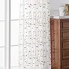 Easy Home Vyšívané voálové záclony – 140 x 145 cm Průhledné Náhled obrázku produktu 7