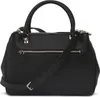 Stylische schwarze Damen-Tasche mit verstellbarem Produktbild-Vorschau 6