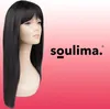 Soulima 14833 Perruque femme noire longue Voir les images du produit 11