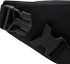 A close-up view of the buckle and strap of a black waistpack. Náhled obrázku produktu