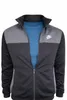 Nike Trainingsanzug schwarz grau Jacke Hose Fitnessmode Produktbild-Vorschau 5