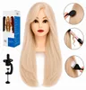 Tête d'entraînement coiffure Jessica cheveux naturels 60 cm Voir les images du produit 1