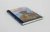 A closed book with a colorful illustration on the cover, placed on a plain gray background. Náhled obrázku produktu