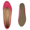 VAN HILL Damen Klassische Ballerinas Kunstleder Schleifen Produktbild-Vorschau 3