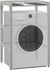 A washing machine stand with a washing machine inside. Náhľad obrázku produktu