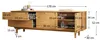 Lowboard LITA aus Massivholz 170 cm, Eiche Finish – TV Produktbild-Vorschau 8