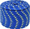 vidaXL Lodní lano modré 12 mm 25 m Polypropylenové Náhled obrázku produktu 1