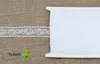 Spitzenband 25mm mit Rosen Motiv 10m Weiß Produktbild-Vorschau 1