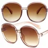 Damen-Sonnenbrille - Groß, rund - Stilvoller Sommer - UV400 Produktbild-Vorschau 4