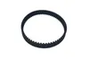 A black toothed belt is shown against a white background. Produktbild-Vorschau