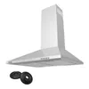 CIARRA A++ 370 m³/h Hotte d'aspiration 60 cm Hotte murale Voir les images du produit 11
