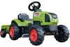 Tracteur Claas vert à pédales FALK avec remorque et klaxon, Voir les images du produit 8