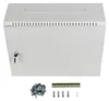LANBERG 19" 4U+3U 540x200 Wandschrank Metalltür grau Produktbild-Vorschau 16