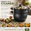 Couscoussière 28 cm – 12 litres - Cocotte vapeur haut de Voir les images du produit 4