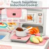 Spielküche & Tee Set Kinder, Kinderküche mit Mikrowelle, Produktbild-Vorschau 3