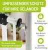 BOMI® BOMI Treppenschutzgitter Spindel aus Metall | 4 Stück Produktbild-Vorschau 3