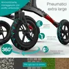 ELONEO Rollator pieghevole con sedile, rollator per esterni Anteprima dell’immagine prodotto 5