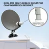 XORO MCA 38 Camping Sat-Anlage Set 38cm Satelliten-Antenne, Produktbild-Vorschau 9
