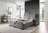 Boxspringbett Bett NESTOR 160x200cm in Stoff Dress Me Grau Produktbild-Vorschau 1