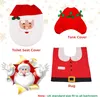 3-teiliges Toilettensitzset mit Weihnachtselfen-Motiv und Produktbild-Vorschau 3