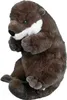 Kuscheltier Otter braun 23 cm Plüschotter gerollt Produktbild-Vorschau 7