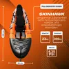 SKINHAWK 3ER EXCLUSIV KAJAK KAUFEN 480 x 96 CM ORANGE – Set Produktbild-Vorschau 2
