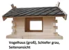 Vogelhaus (groß), Schiefer grau Produktbild-Vorschau 7