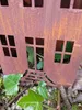 Edelrost Windlicht Haus Husio, Fenster eckig Edelrost Produktbild-Vorschau 4