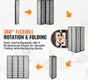 Collage of images showing a folding room divider in various configurations and demonstrating its flexibility. Voir les images du produit