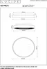 Plafonnier moderne à effet étoilé, 40 cm, LED 40 W, blanc, Voir les images du produit 7