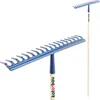 KOTARBAU® Hrablo na lístie 49 cm Kovové hrablo na trávu a Náhľad obrázku produktu 1